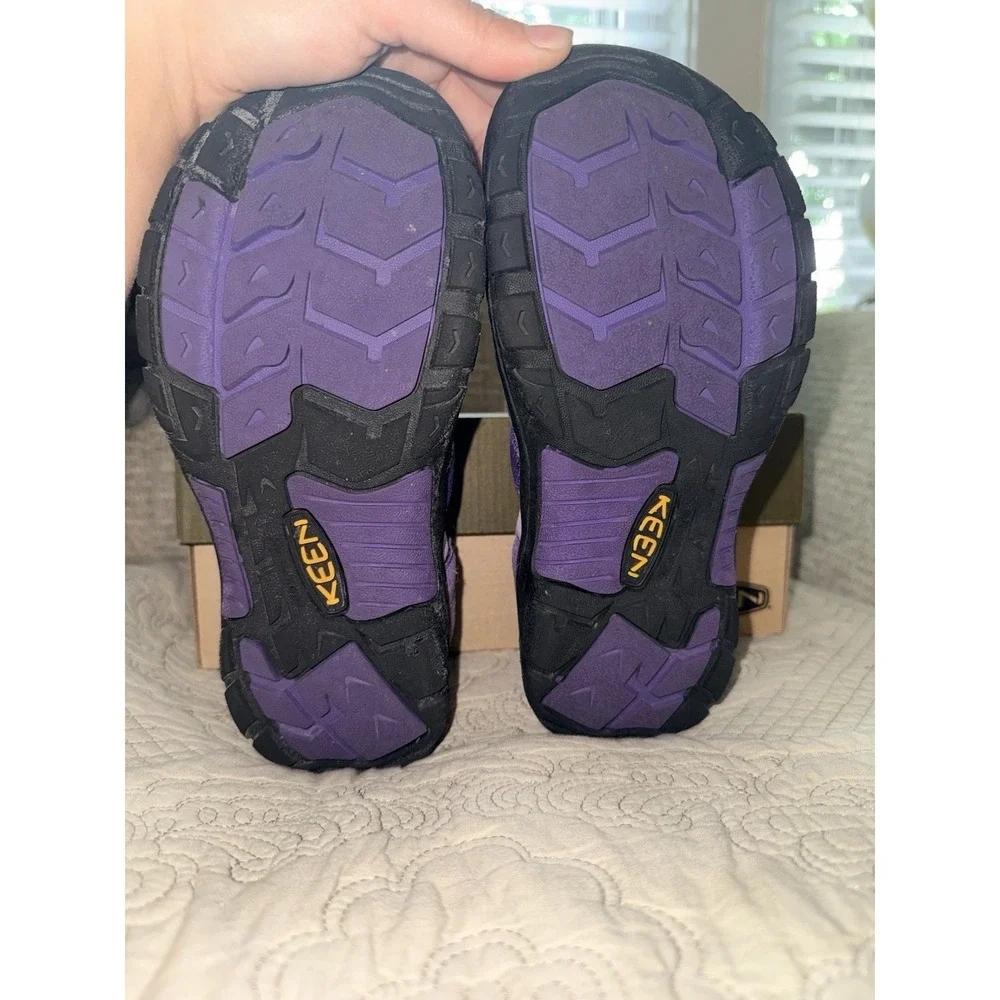 Keen Kids Purple and Black Water Shoes